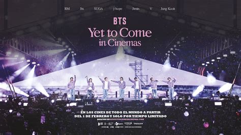 Bts Yet To Come En Cinépolis Aventuras Nerd