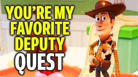 You Re My Favorite Deputy Quest Walkthrough Dreamlight Valley