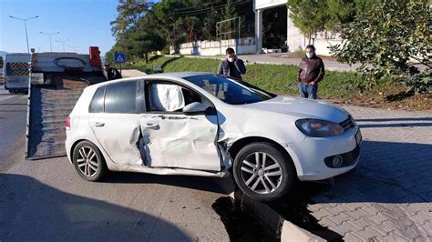 Samsunda Trafik Kazas Yaral Samsun Haberleri