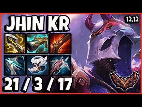 Jhin Adc Vs Ziggs Kr Grandmaster Patch Season