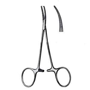 Haemostatic Forceps MICRO MOSQUITO Hemostat 10 Cm Curved 1x2 Teeth