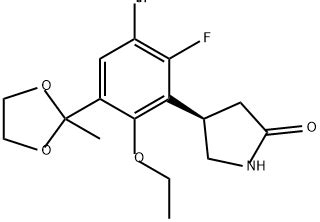 Pyrrolidinone Chloro Ethoxy Fluoro Methyl Dioxolan