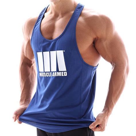 Muscle Armed Men S Gym Workout Tank Top Men S Fitness Apparel Men S Workout Tank Tops Vivinch