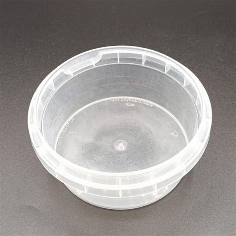 180 Ml Round Tamper Evident Container Without Lid Outlet Pack Store