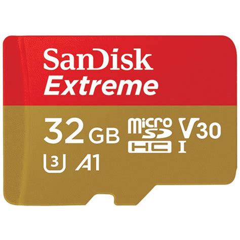 32gb Microsdhcカード マイクロsd Sandisk サンディスク Extreme Uhs I U3 V30 A1 R 100mb S W 60mb S 海外リテール