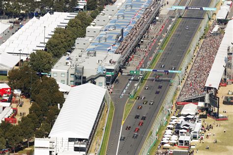 F1 Gp Australie Melbourne Dévoile Le Nouveau Tracé De Lalbert Park