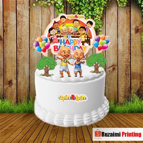 Upin Ipin Birthday Cake Topper Shopee Philippines