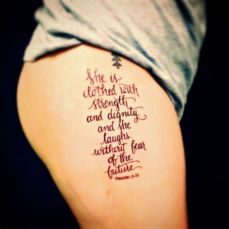 Proverbs 31:25 tattoo | Proverbs tattoo, Proverbs 31 tattoos, Proverbs 31