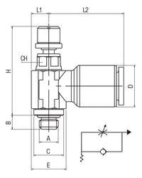 Swivel Flow Regulator For Cylinder Manual Regulation Fun