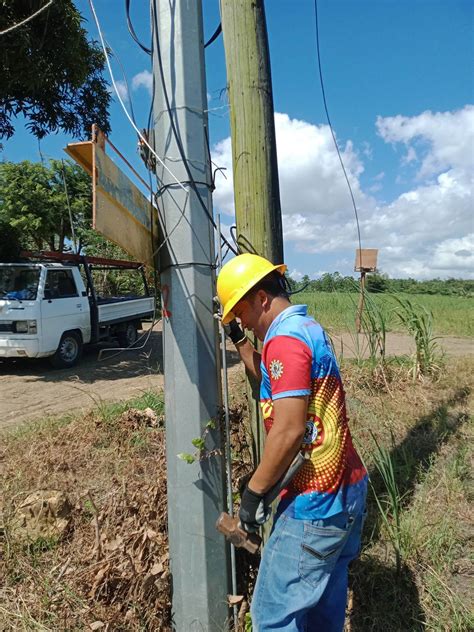 Look Ileco Iii Technical Team Conducted Pole Grounding In Anilao And