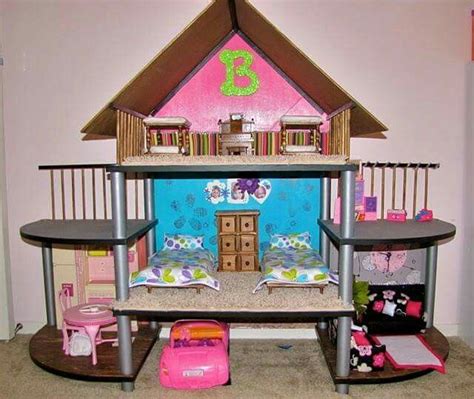 Tv Stand Barbie House Diy Barbie Furniture Barbie Doll House Barbie House