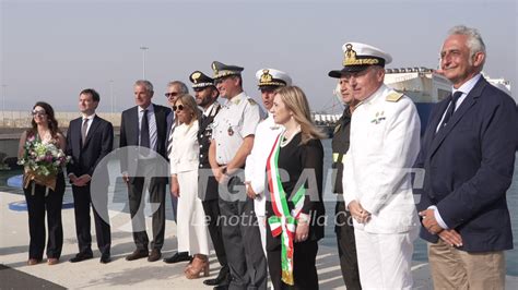 Inaugurata La Banchina Di Ponente Del Porto Di Gioia Tauro TGCAL24