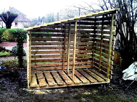 Abri De Jardin En Palette Id Es De Cabane En Bois Faire Soi M Me