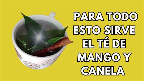 Té de Hojas de Mango con Canela Descubre los Poderes Ocultos del Té de