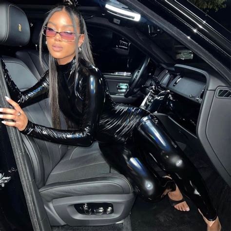 Naked Wardrobe Pants Jumpsuits Naked Wardrobe The Vinyl Turtleneck Jumpsuit Poshmark