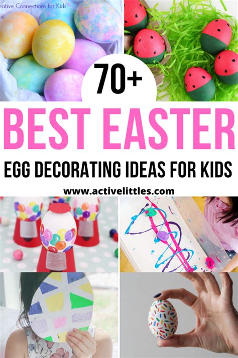 70 Best Easter Egg Decorating Ideas For Kids Active Littles