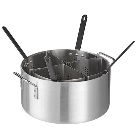 Choice Piece Vegetable And Pasta Cooker Set With Qt Aluminum Pot