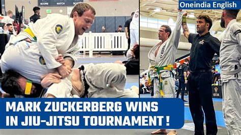 Mark Zuckerberg Wins Medals At His First Jiu Jitsu Tournament Thanks