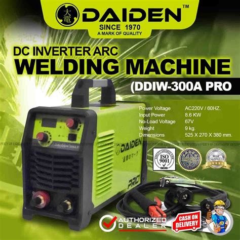 Daiden Japan A Welding Machine Ddiw Dc Inverter Pro Arc Top Quality