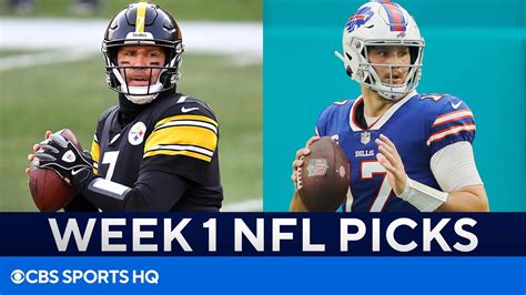 Picks For EVERY Week 1 NFL Game Picks To Win Best Bets MORE CBS