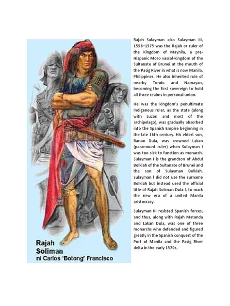 Rajah Sulayman Pdf