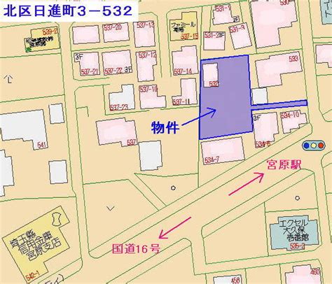 【アットホーム】さいたま市北区 日進町3丁目 （宮原駅 ） 住宅用地 6963871480 さいたま市北区の土地｜売地・宅地・分譲地など土地の購入情報