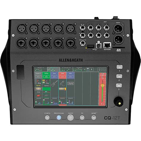 Allen Heath Cq T Digital Mixer With Touchscreen And Bluetooth