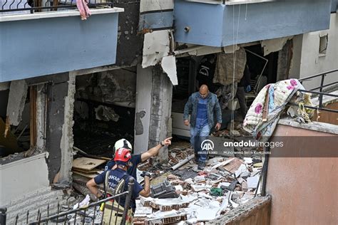 Ankara Mamakta binada doğal gaz patlaması meydana geldi Anadolu Ajansı