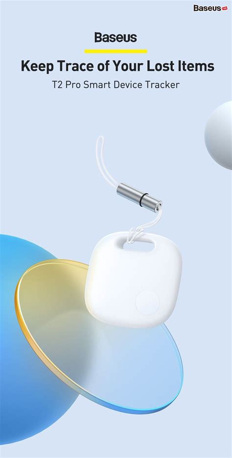 Tag Bluetooth Chống Thất Lạc Baseus T2 Pro Smart Device Tracker (Bluet