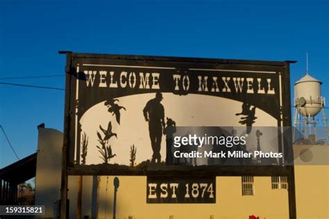 Small Town Welcome Sign High Res Stock Photo Getty Images