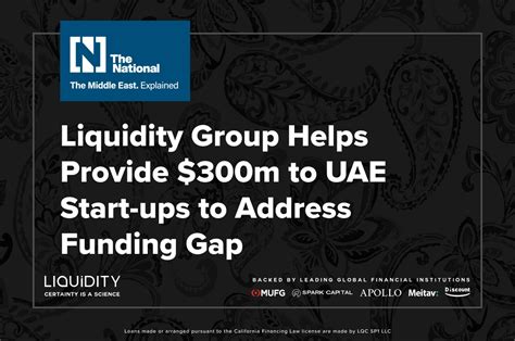 Mars Growth Capital Liquidity Group Helps Provide 300m To Uae Start Ups To Address Funding Gap