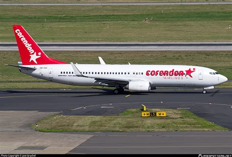 OM FEX Corendon Airlines Boeing 737 8Q8 WL Photo By Jost Gruchel ID