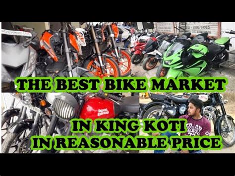 The Best Bike Market In King Koti Very Reasonable Price Mnavlogs