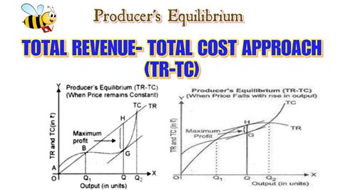 29 PRODUCER S EQUILIBRIUM Total Revenue Total Cost Approach When