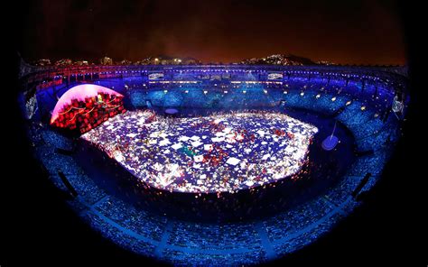 Cerimônia De Abertura Da Olimpíada Rio 2016 Fotos Fotos Em Olimpíada