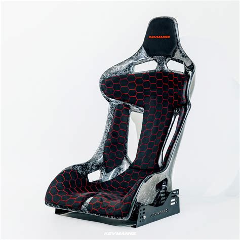 FORGED Carbon Fiber Seat GT Max Series With Black Alcantara Padding T