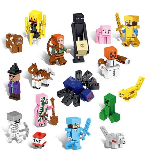 Minecraft Lego Compatible Building Block Toys New Mine Scene With