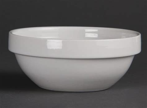 Whiteware Stacking Bowls 130mm