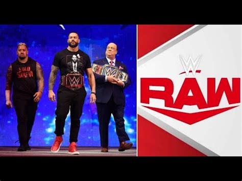 He Bloodline S Member Sends Cryptic Message Ahead Of Wwe Raw Youtube