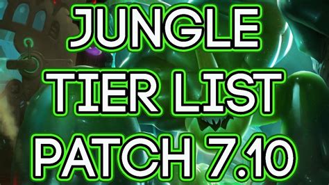 Jungle Tier List