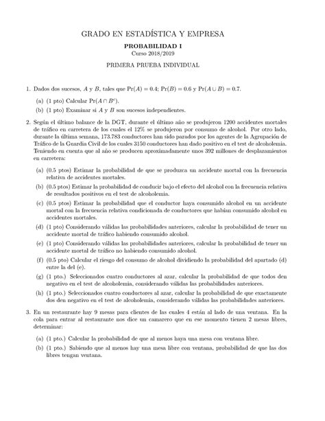 Parcial Grado En Estad Istica Y Empresa Probabilidad I