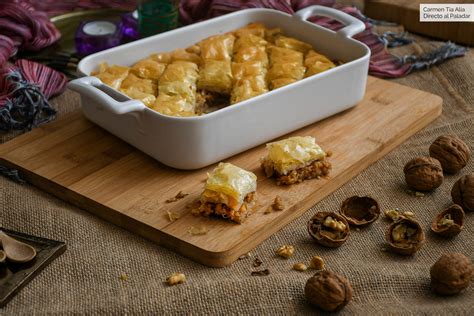 Baklava turca receta tradicional de cocina fácil y deliciosa