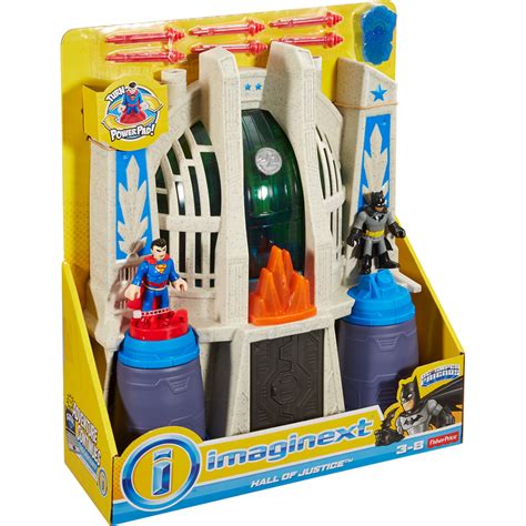 Imaginext DC Super Friends Justice League Hall of Justice Playset ...