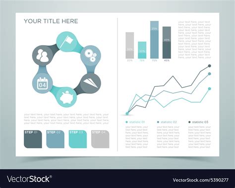 Finance infographic page 4 Royalty Free Vector Image