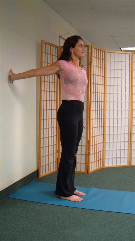 Shoulder Stretches Wall