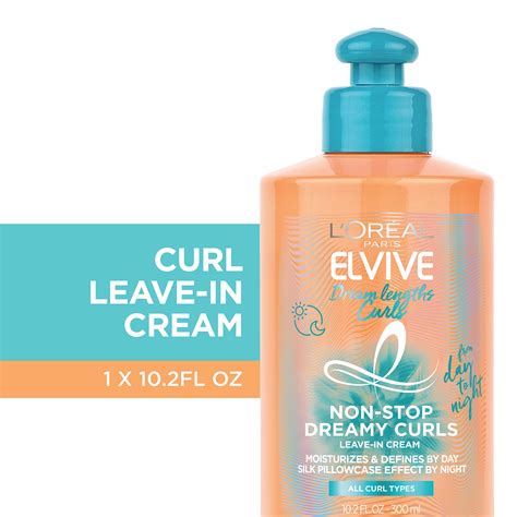 Loreal Elvive Color Dream Length Curls Leave In Cream 102 Fl Oz