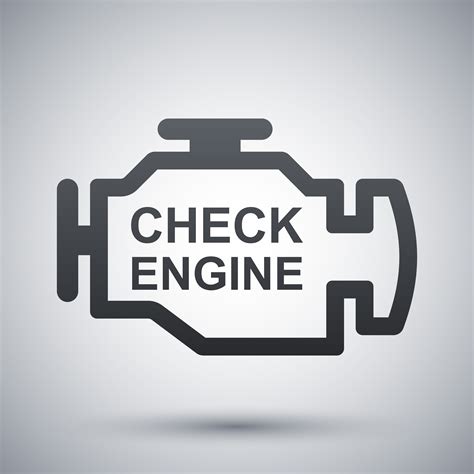 Check Engine Light Icon at Vectorified.com | Collection of Check Engine Light Icon free for ...