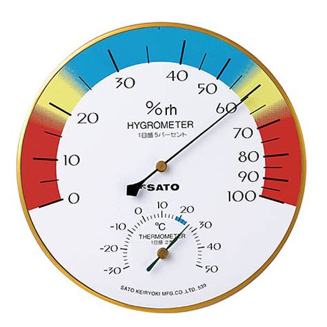 Analog Wall Mounted Thermometer Hygrometer Dial Thermo Hygrometer