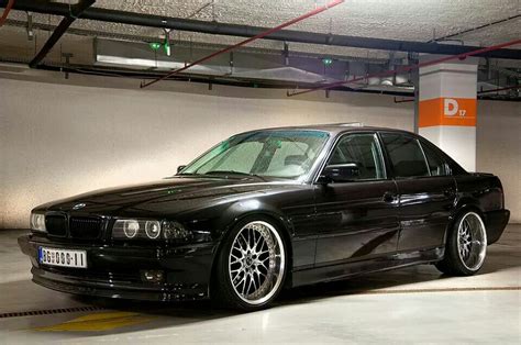 Bmw E38 7 Series Black Deep Dish 306 Cabriolet Bmw 740 Bmw