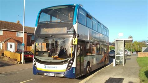 Stagecoach South West 10696 10696 SN66 VVG Is Seen In Whip Flickr